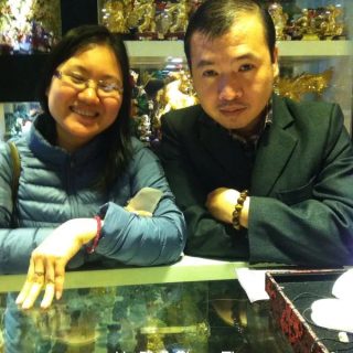 Anh Hà - khách hàng mua vòng tay Ruby S879, vòng tay mắt mèo