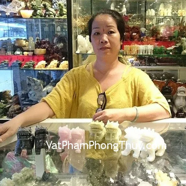 Cô Huyền - Khách mua Tỳ hưu bắc kinh trắng chuẩn BKT-S,Tỳ hưu bắc kinh xanh chuẩn BKX-S, Tỳ hưu bắc kinh đen chuẩn BKD-S, Tỳ hưu thạch anh hồng H066