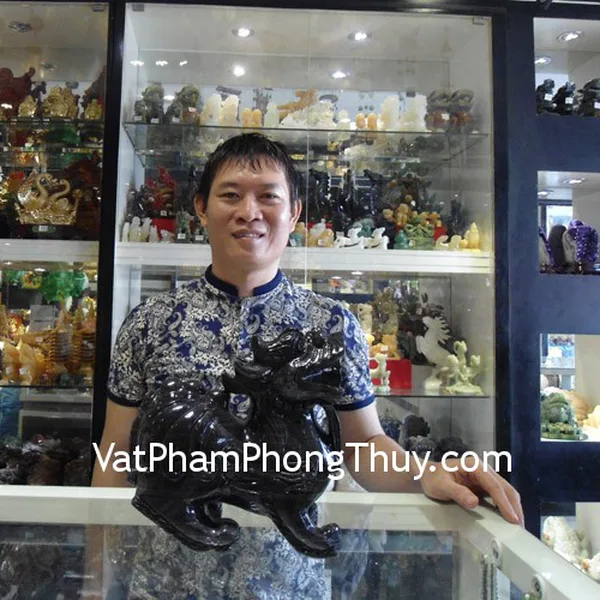Anh Chánh - Khách hàng mua Tỳ hưu Bắc Kinh đen khủng BKD-L
