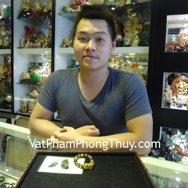 Anh Cường - khách hàng mua tỳ hưu ngọc Phỉ thúy và vòng tay tỳ hưu mắt mèo