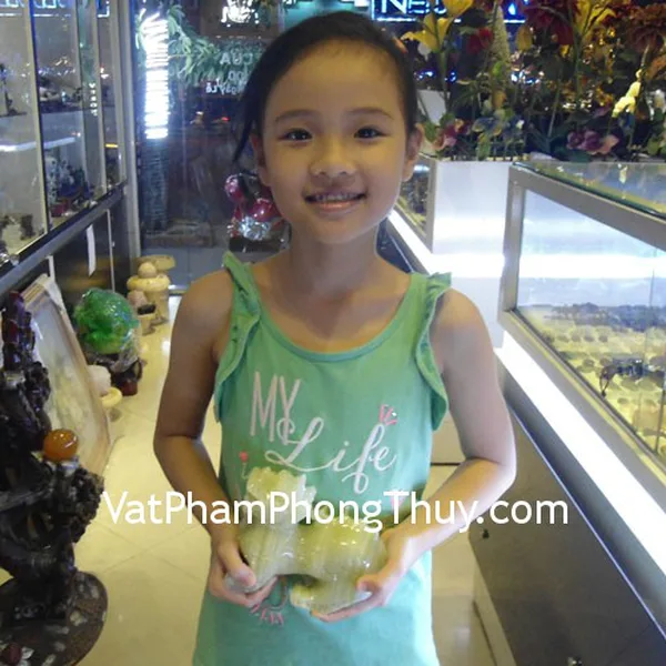 Chị Yến - khách hàng mua tỳ hưu Bắc Kinh xanh trung