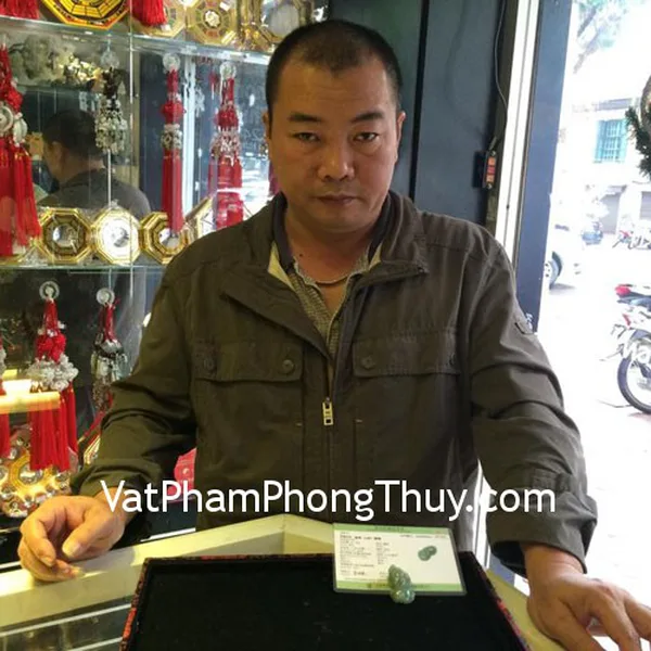 Anh Đức- khách hàng mua tỳ hưu ngọc Phỉ Thúy S2005-s2-8056