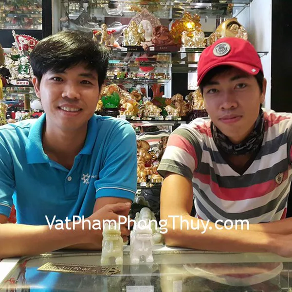 Anh Hưng - Khách hàng mua Tỳ Hưu Bắc Kinh xanh BKX-S, Tỳ Hưu Bắc Kinh trắng BKT-S và Kim Bài Thái Sơn Thạch Cảm Đương CC1161