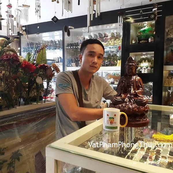 Anh Linh - khách hàng mua tượng Phật Quan Âm A132