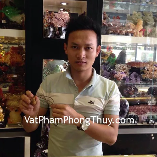 Anh Tuấn - khách hàng mua tỳ hưu đá mắt mèo S931