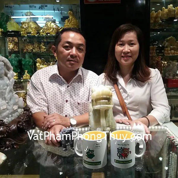 Anh Phong - Khách hàng mua Tỳ hưu Bắc Kinh Xanh Khủng BKX-L, Tỳ hưu bắc kinh đen chuẩn BKD-S và Tỳ hưu bắc kinh trắng chuẩn BKT-S