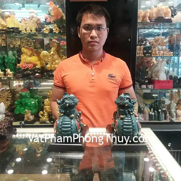 Anh Thái - Khách hàng mua Cặp tỳ hưu xanh kiểu cổ C050A