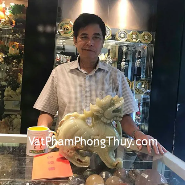 Chú Phố - Khách hàng mua Tỳ hưu Bắc Kinh xanh BKX-L