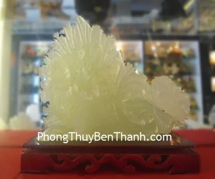 Tượng bắp cải nằm Thanh ngọc K054