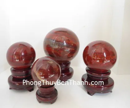 Quả cầu đá đỏ hải dương ( 291gr) FGM147-F2-1154