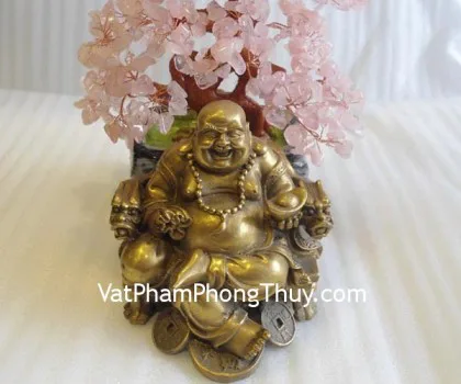 Mặt đeo cổ Phật Di Lặc vân xanh (24.3g) S6627-S5-2380