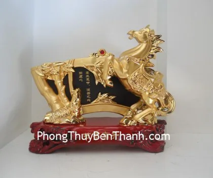 Ngựa tiết tiết cao thăng vàng,than Y208