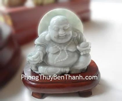 Phật di lặc xanh dang tay lớn - hỷ nghinh khách thiên hạ FH241G