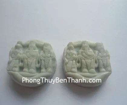 Phước Lộc Thọ đeo cổ ngọc Phỉ Thúy S421