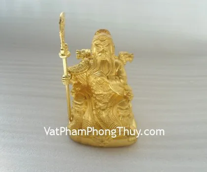Quan công vàng hợp kim ngồi FH280G