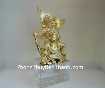 Quan công quan đế kỳ khai đắc thắng vàng,đế thủy tinh Y129