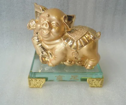 Heo vàng nhỏ, thủy tinh - phú túc H388G