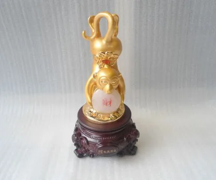 Khỉ vàng lộn ôm ngọc - lương gia hoạt bát FH368G