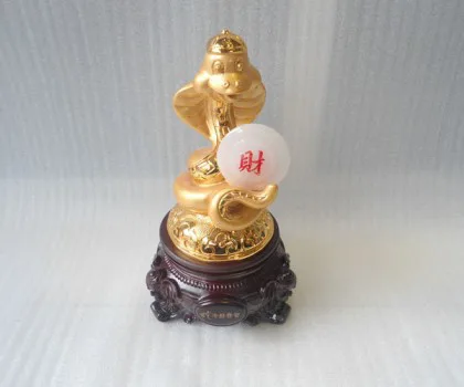Rắn vàng trăng ngọc xoay - bình tĩnh có trí H432G