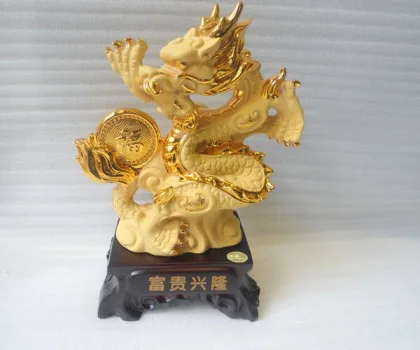 Rồng vàng sa kim may mắn - phú quý hưng long K154M