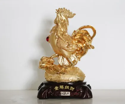 Gà trên núi tiền nhỏ - Kim kê nạp tài FG026A