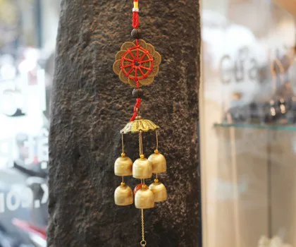 Chuông gió 10 ống, 12 xu, 3 chuông C1258