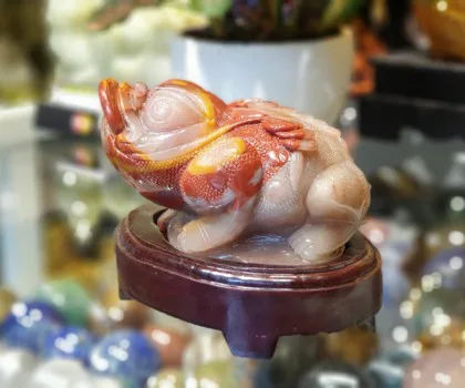 Thiềm thừ ngọc hoàng long tam thể (2.177 Gram) TT-HL-S5-17198
