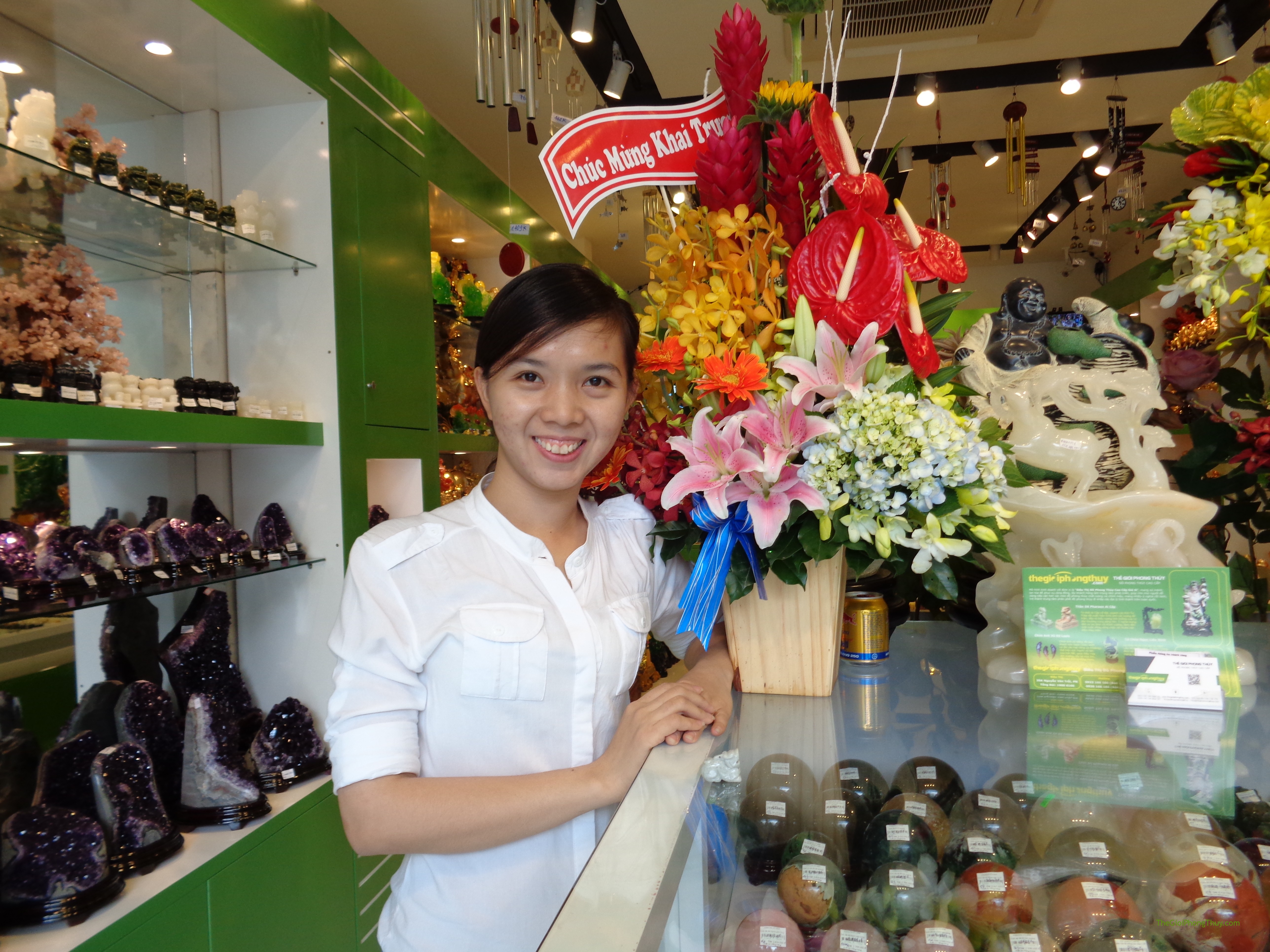 Chị Lê Thị Phấn - Khách hàng đã sở hữu Tỳ Hưu phong thủy may mắn FS689