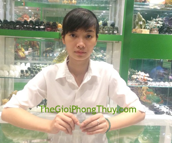 Chị Phương Anh-Khách hàng mua Phật bản mệnh phỉ thúy lớn A+ (Tý) FS6508-1