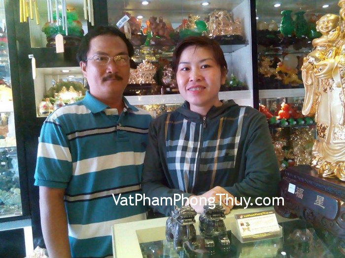 Chị Trang - khách hàng mua Tỳ Hưu Bắc Kinh đen BKD-S