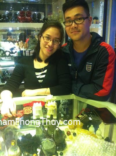 Anh Trung - khách hàng mua bộ tỳ hưu bắc kinh chuẩn, thiềm thừ tây tạng chuẩn