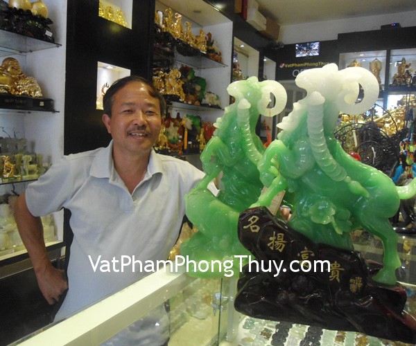 Anh Tuấn - khách hàng mua tượng dê phong thủy H006G và H027G