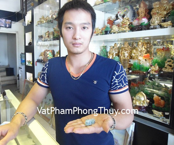 Anh Luân - Khách hàng mua tỳ hưu  ngọc Phỉ thúy S2001
