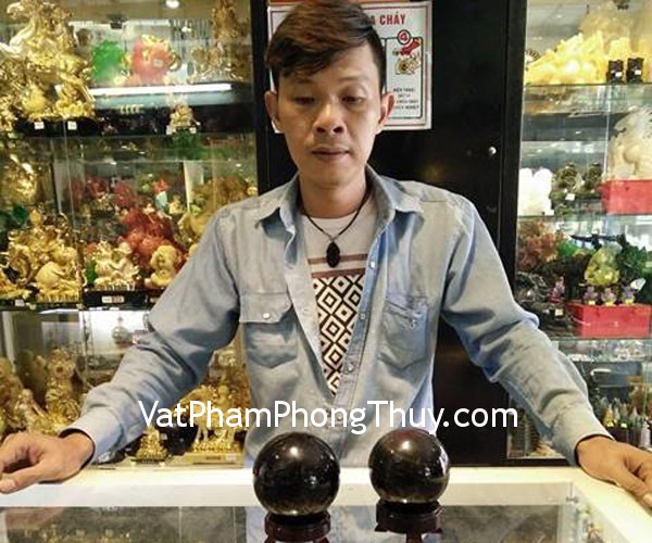 Anh Hải- Khách hàng đã mua Quả cầu thạch anh đen