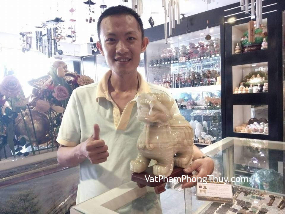 Anh Dũng - khách hàng mua Tỳ Hưu Bắc Kinh xanh BKX-L