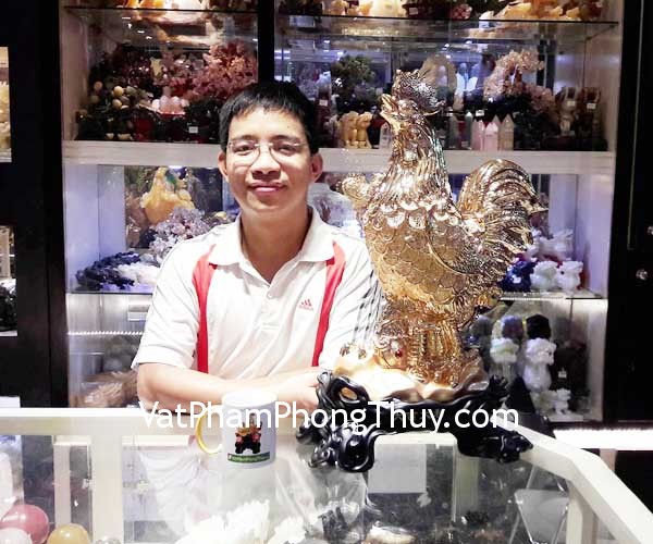 Anh Nhân - khách hàng mua Gà vàng đại cát đại lợi G032A
