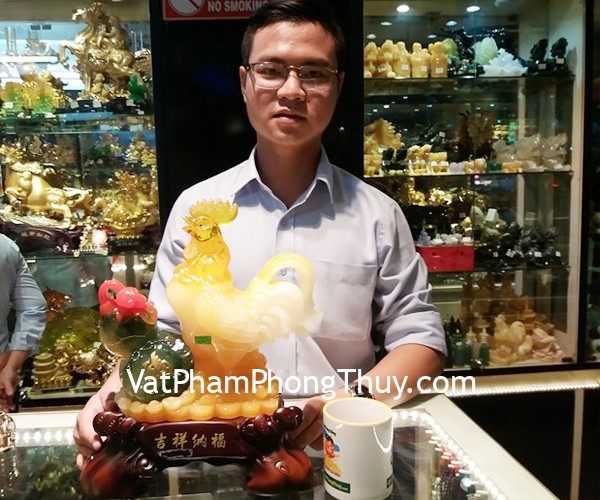 Chú Thảo - Khách  hàng mua Gà ngọc vàng bên hồ lô xanh G055A