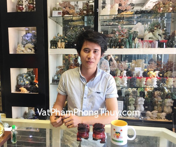 Anh Khang - khách hàng mua Tỳ hưu tiêu ngọc GM020