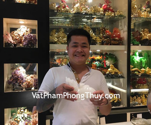 Anh Dũng - khách hàng mua tỳ hưu Bạch ngọc cõng như ý