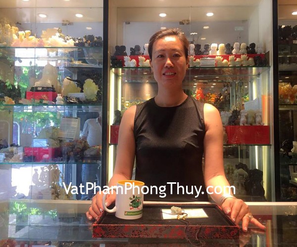 Chị Phượng- Khách hàng mua Tỳ hưu ngọc Phỉ Thúy S2003