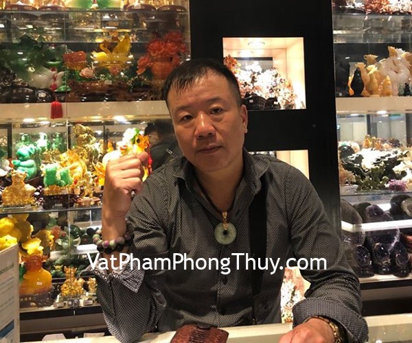Chị Điệp - khách hàng mua chuỗi Ruby đỏ S6248-17010